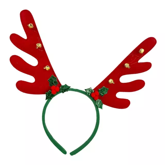Christmas Deer Antlers Headband Novelty for Masquerade Themed Party Holidays 2