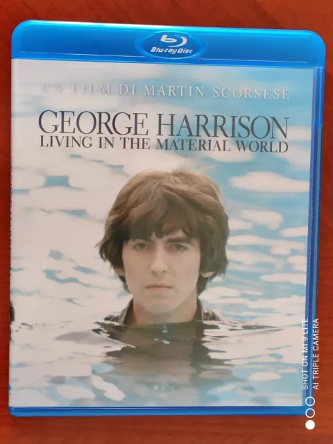 Blu-ray GEORGE HARRISON Living in the material world Martin Scorsese  COME NUOVO