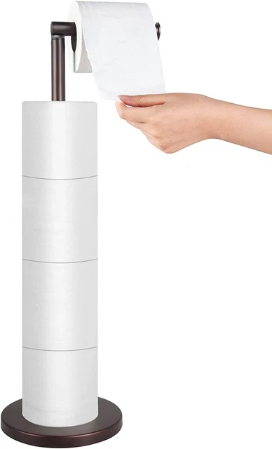 Soporte de papel higiénico, soporte de papel higiénico independiente para Jumbo Mega