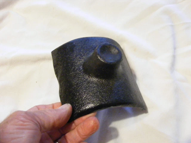 Galleta de tuercas calentadora de rodilla, hierro fundido, buen estado