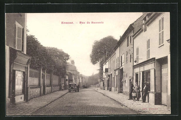 CPA Ermont, Rue de Sannois