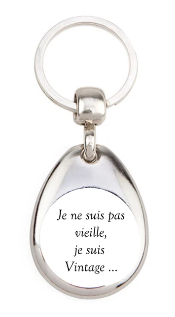 Lot De 10 Porte-clés Métal Vierges Plaqués Chrome - Haute Qualité - Insert Vierge