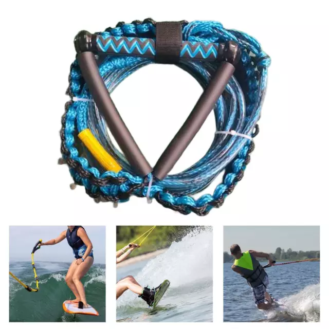 Corde de Ski nautique avec poignée, corde de surf Portable pour Sports