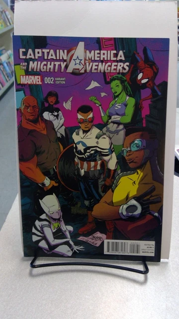 Captain America and the Mighty Avengers #2 1:25 Greene Variant Marvel Comic 2015