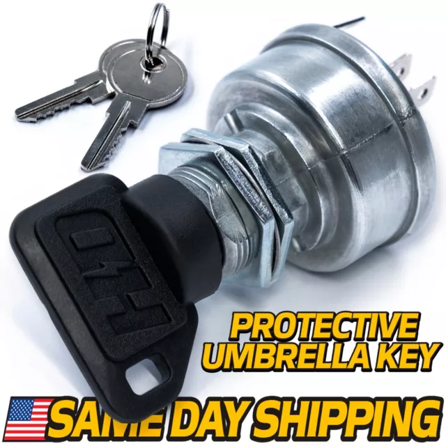 Ignition Switch with Umbrella Key fits John Deere Ztrak Z335 Z345 Z355 Z375