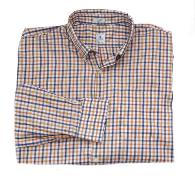 Peter Millar Tattersall Check Shirt Multicolor Men's  Size XL 3