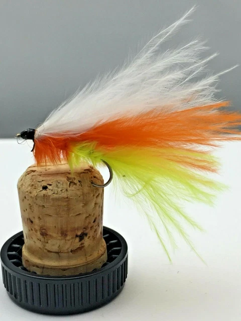 Mouche de Peche Mini Cats Olive, Vente Mouches Artificielles Streamers