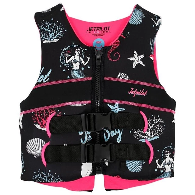 Gilet jet ski enfant 50N JetPilot Cause Rose