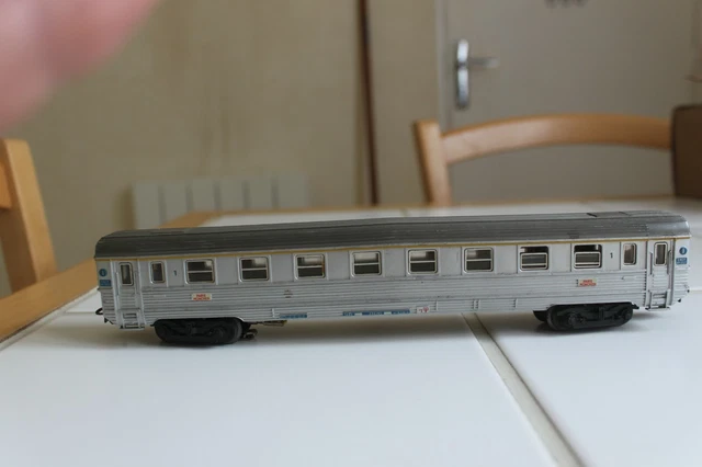 Voiture Voyageurs 1ère Classe PMP Rateau Type OCEM N°2371 - HO 1/87 - France