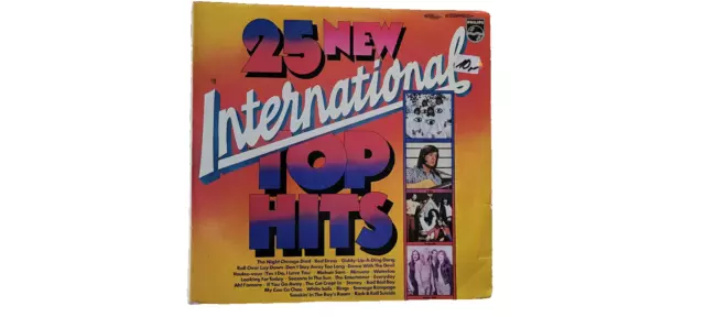 Various - 25 New International Top Hits 2xLP Comp Vinyl Schallpla