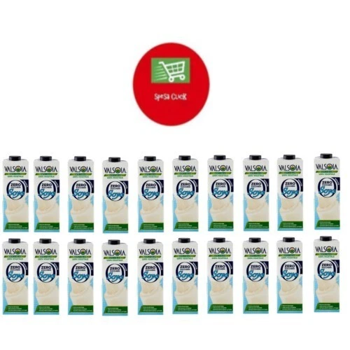 Valsoia Bontà e Salute Zero Zuccheri Soya  100 % Vegetale  20 Litri