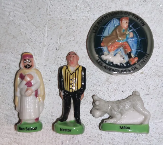 Coffret collector de 11 fèves en porcelaine Les aventures de Tintin en  porcelaine – Destination figurines