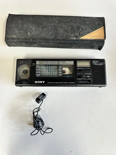 オーディオ機器 ジャンクSONY WA-8000 カセットプレーヤー