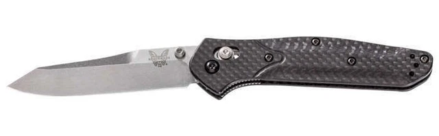 Benchmade Osborne 940-1 Carbon Fiber Handle Axis Lock Plain Edge Knife S90V