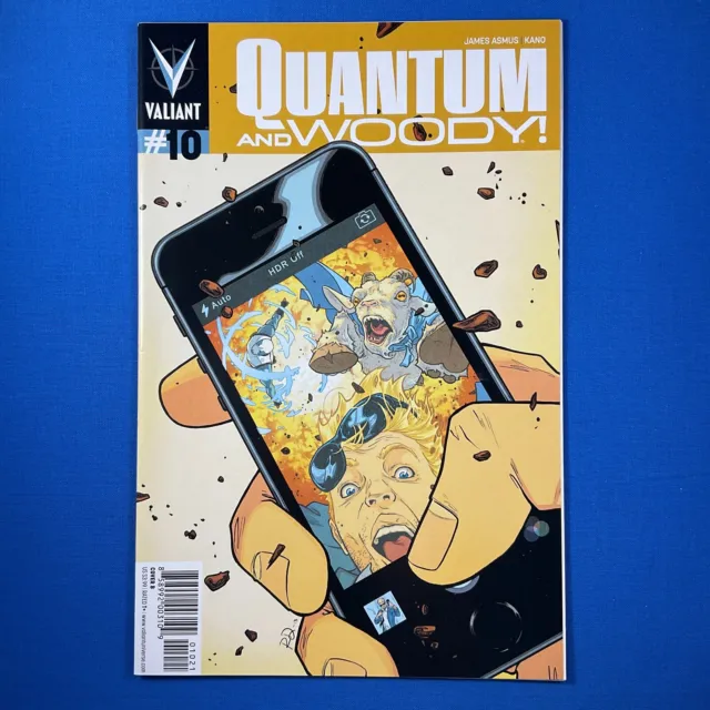 Quantum and Woody #10 Cover B Variant Valiant Entertainment 2014 Comic Book
