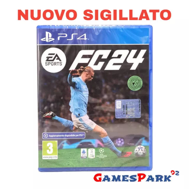 EA SPORTS FC 24 PS4 PLAYSTATION 4 GIOCO NUOVO PER Italiano PAL FIFA 2024  CALCIO EUR 79,90 - PicClick IT