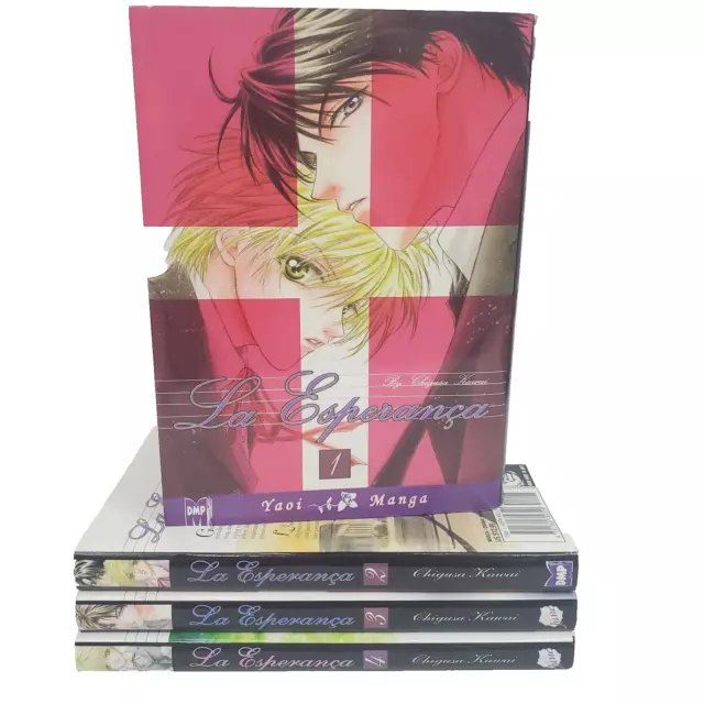 Yaoi Manga Mature Graphic Novel LA ESPERANCA Volumes 1 2 3 4 by Chigusa Kawai