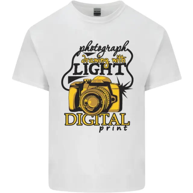 Photography Drawing With Light Photographer Mens Cotton T-Shirt Tee Top
