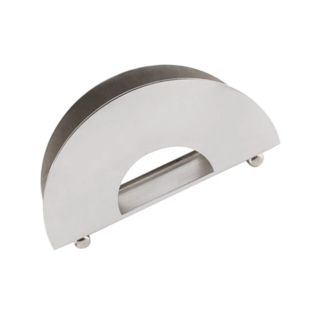 Tissue Storage Rack aus Edelstahl Serviette Holder Desktop Serviettenständer