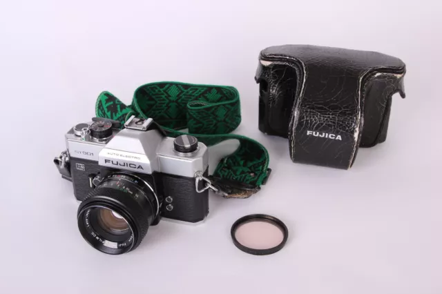 FUJICA ST901 analoge Spiegelreflexkamera + Fuji Objektiv 55mm 1:1.8
