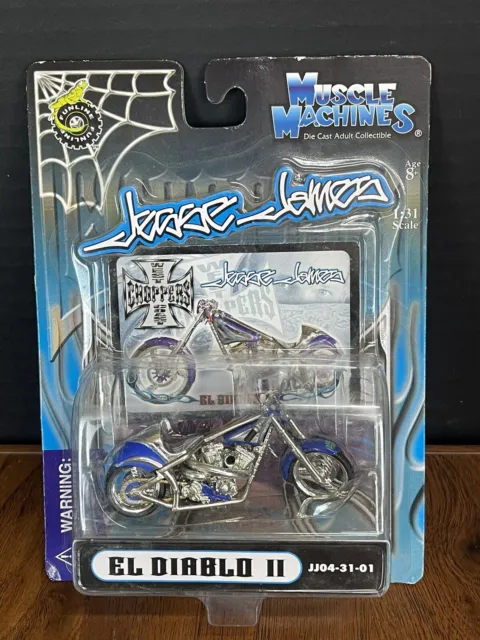 Muscle Machines Jesse James El Diablo Rigid JJ04-31-01 West Coast Choppers VHTF