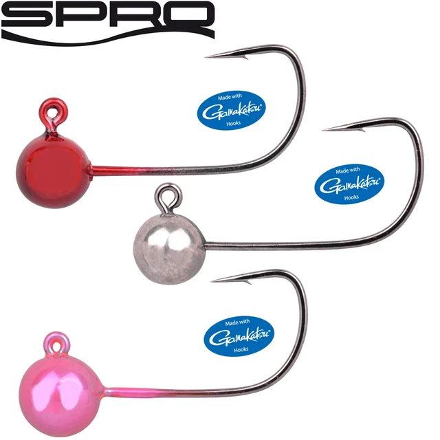 Spro Freestyle Tungsten Micro Jig 29 Metallic - 3 Jighaken, Bleiköpfe, Jigköpfe