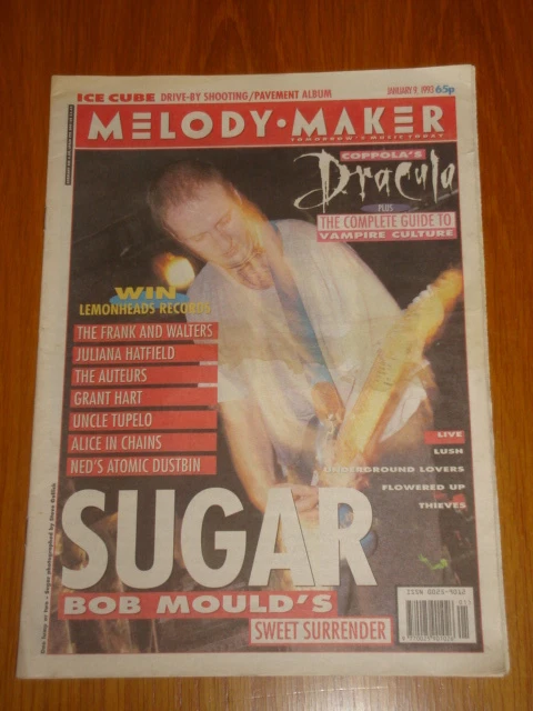 Melody Maker 1993 Jan 9 Sugar Alice In Chains Auteurs