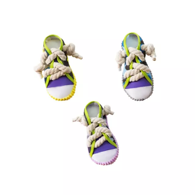 Dog Bite Tug Toy Squeaky Training Puppy Jouet interactif pour jardin, cour,