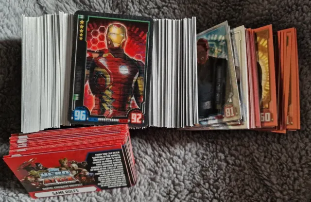 💥 Topps Hero Attax Marvel MCU - Massive Cards Job Lot With Limited, Holo + 💥