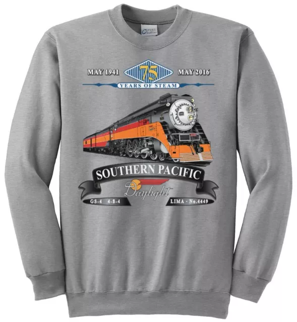 Southern Pacific Daylight 75th Anniversary Railroad Sweatshirt [122]
