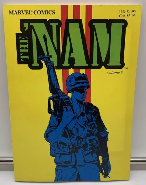 TPB 1st Edition 1987 Marvel Comics The Nam Volume 1 Stan Lee Vietnam War
