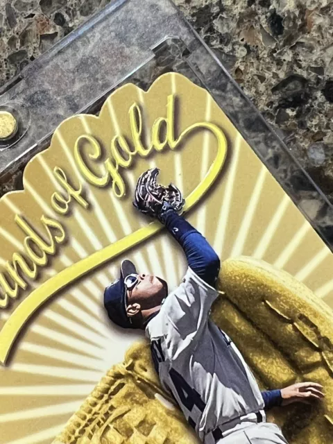 Ken Griffey Jr 1999 Topps HANDS OF GOLD Die-Cut Embossed Super Rare Gem Mint HOF 3