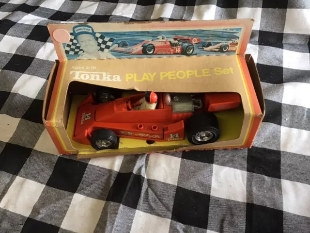 Vintage 1979 TONKA AJ FOYT JR Race CAR #14 Indy Racing