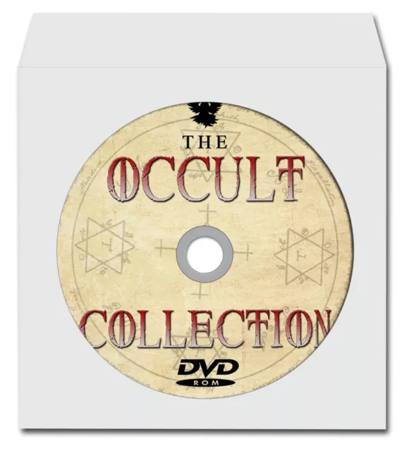 OCCULT COLLECTION 438 Vintage books on DVD WITCHCRAFT, MAGIC, DEMONOLOGY, WICCA 2