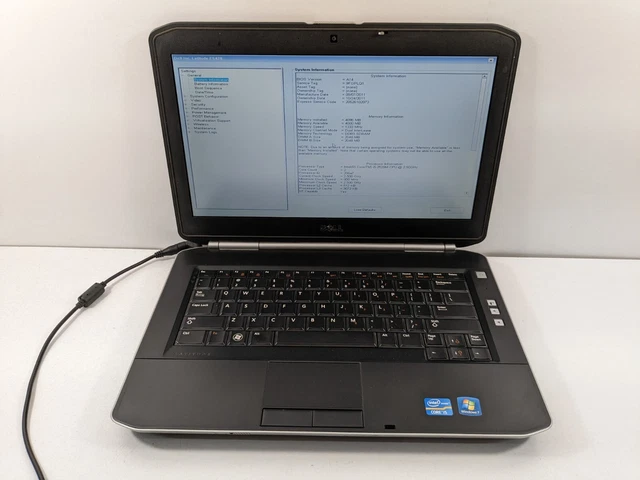 Dell Latitude E5420 Intel Core i5-2520M 4GB RAM 2.50 GHz - 14.1"