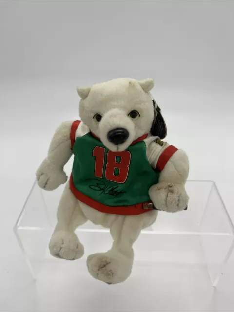 Bobby Labonte 18 1999 Coca-Cola Racing Family Nascar Plush 6" Polar Bear NWT