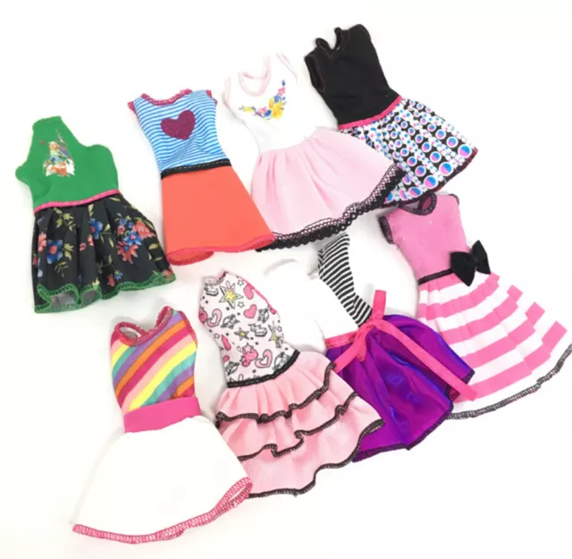 Beautiful Handmade Fashion Clothes Dress For  Doll Cute Lovely Decor PR