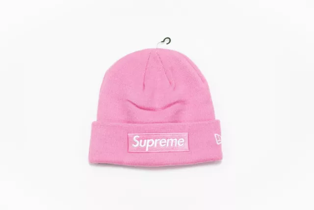 Supreme Pink Beanie FW21 Box Logo