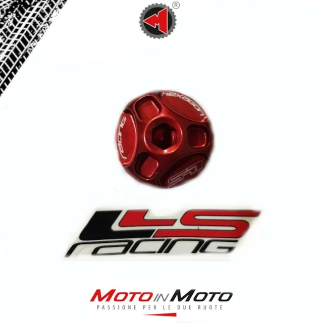 TAPPO OLIO MOTORE LLS IN  ERGAL ROSSO Multistrada 1260 2018 2019 2020