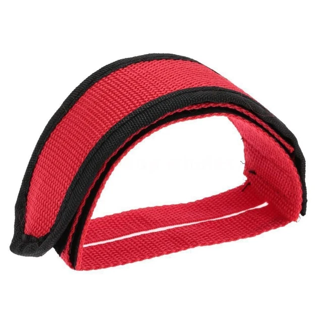 Bande Neuf Foot Pedal Strap Orteil Sangles 2 Pièces Vélo Accessoires Double-Face