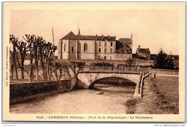 58 CORBIGNY - pont de la republique