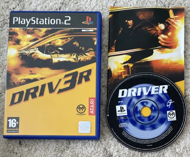 Driver 3 - PlayStation 2 - PS2 - PAL - TESTATO - DRIV3R