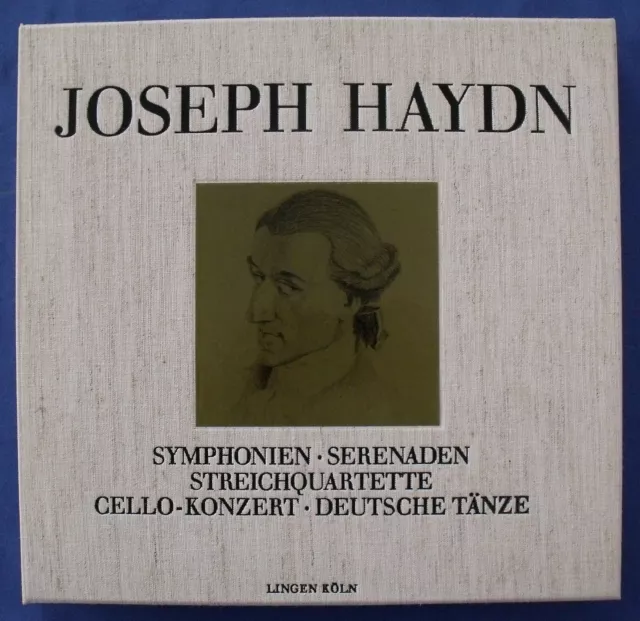 Joseph Haydn – Symphonien, Serenaden, Streichquartette, Cello-Konzert 5 LP's 