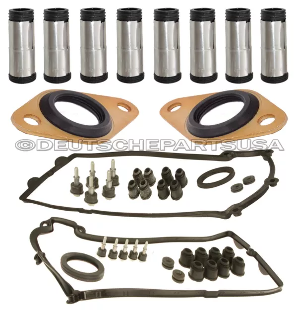BMW Genuine Engine Cylinder Head Ignition Spark Plug Tube for X5 4.4i X5 4.8is 545i 550i 550i 645Ci 650i 650i 645Ci 650i 650i 745i 750i 760i ALPINA B7