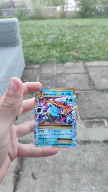 Pokemon Card Mega Blastoise Ex 2016 ( Carte Pokémon Méga Tortank Ex )