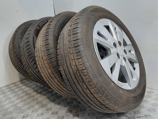 SET OF 2024 Genuine 16 Inch PEUGEOT PARTNER Alloy Wheels & 205/60 