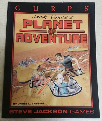 GURPS Planet of Adventure - STEVE JACKSON GAMES - SJG2295