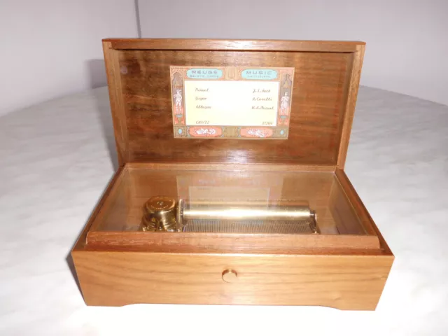 Reuge 3/72 cylinder music box Spieluhr Spieldose Walzenspieluhr Walzenspieldose