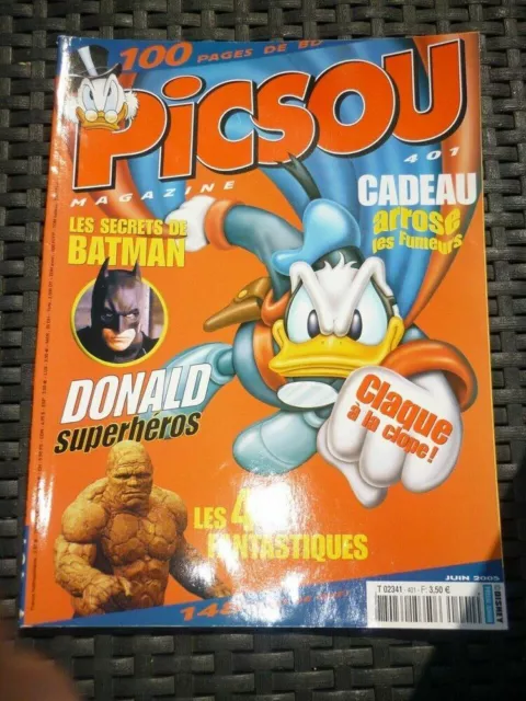 PICSOU MAGAZINE N°401 / Disney Hachette Presse  06-2005