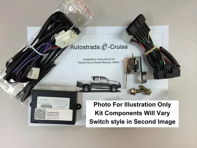 Autostrada E-Cruise Control Kit to Suit Nissan Patrol GU Wagon 00-08 2.8L & 3.0L